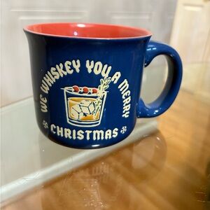 Life Is Good Coffee Mug Holiday “ We Whiskey You A Merry Christmas “ Cup NEW